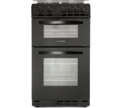 MONTPELLIER MDG500LK 50 cm Gas Cooker - Black